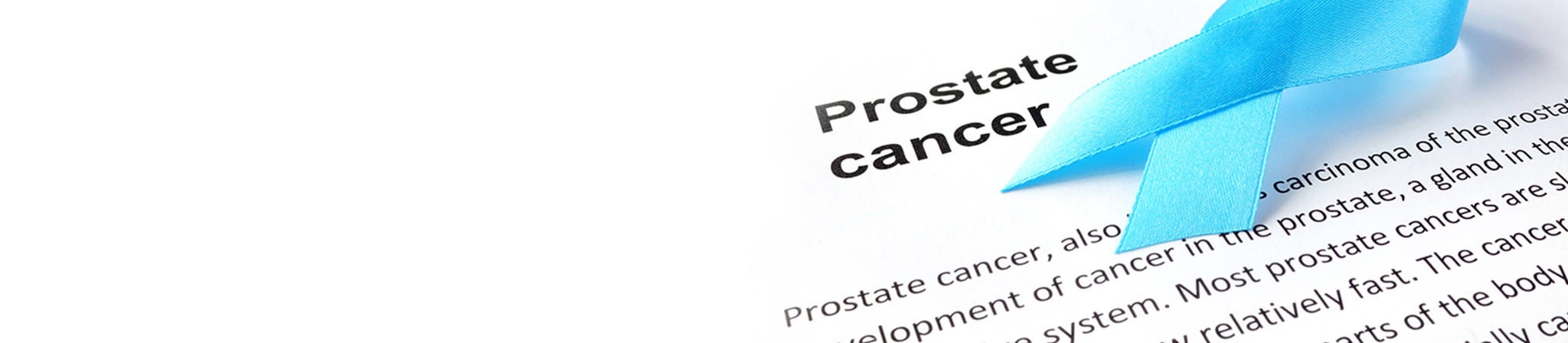 Prostate cancer blue ribbon and definition.